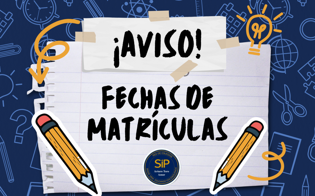 Información Fechas de Matrículas 2026